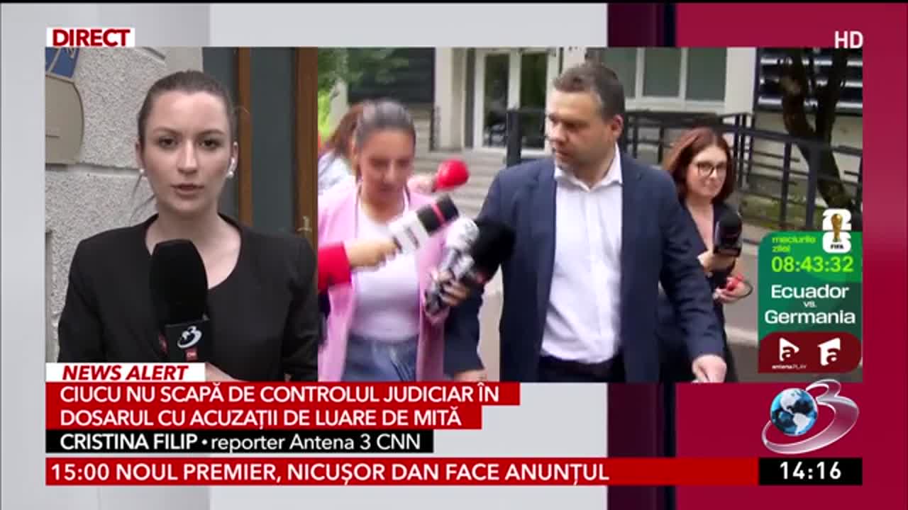 Știri ora 14:00