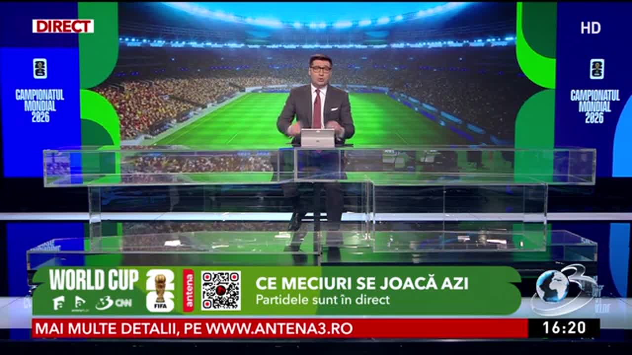 Știri ora 16:00