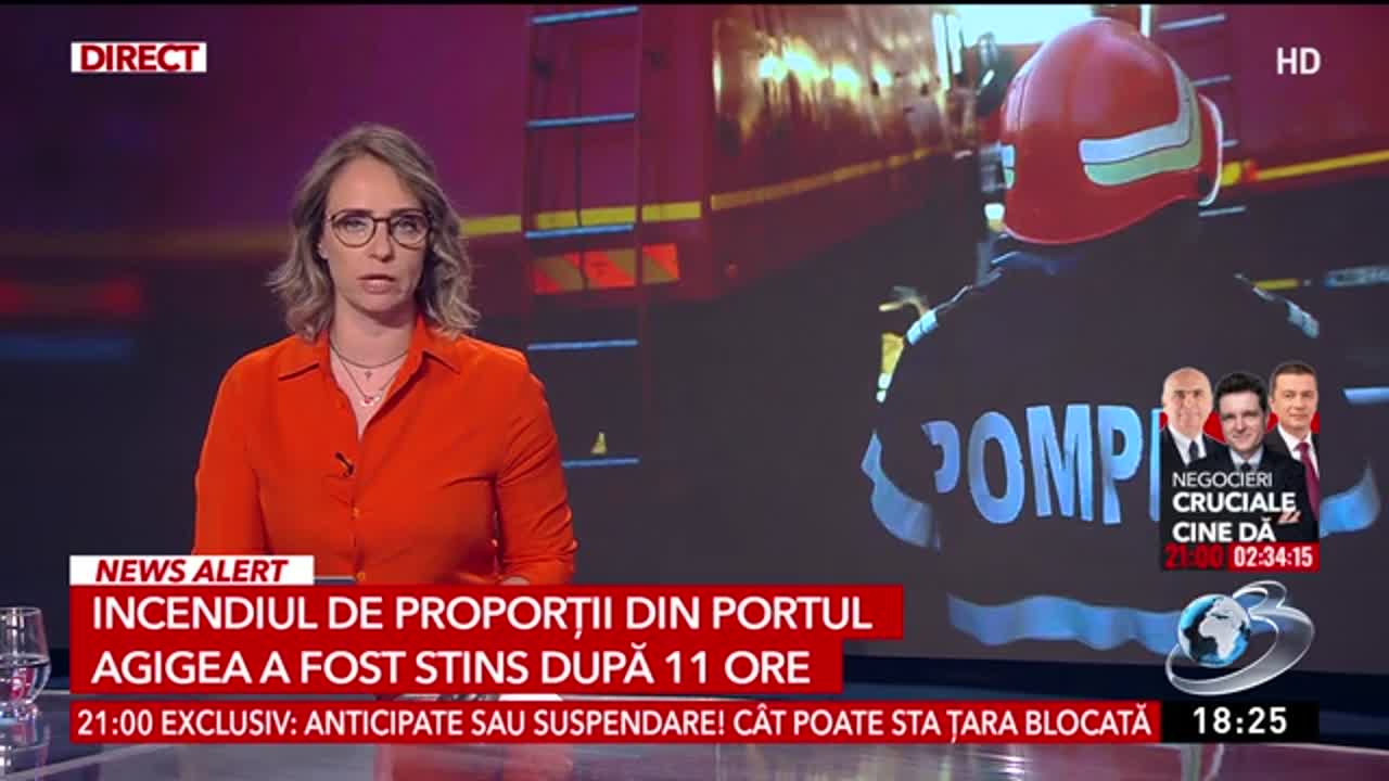 Știri ora 18:00