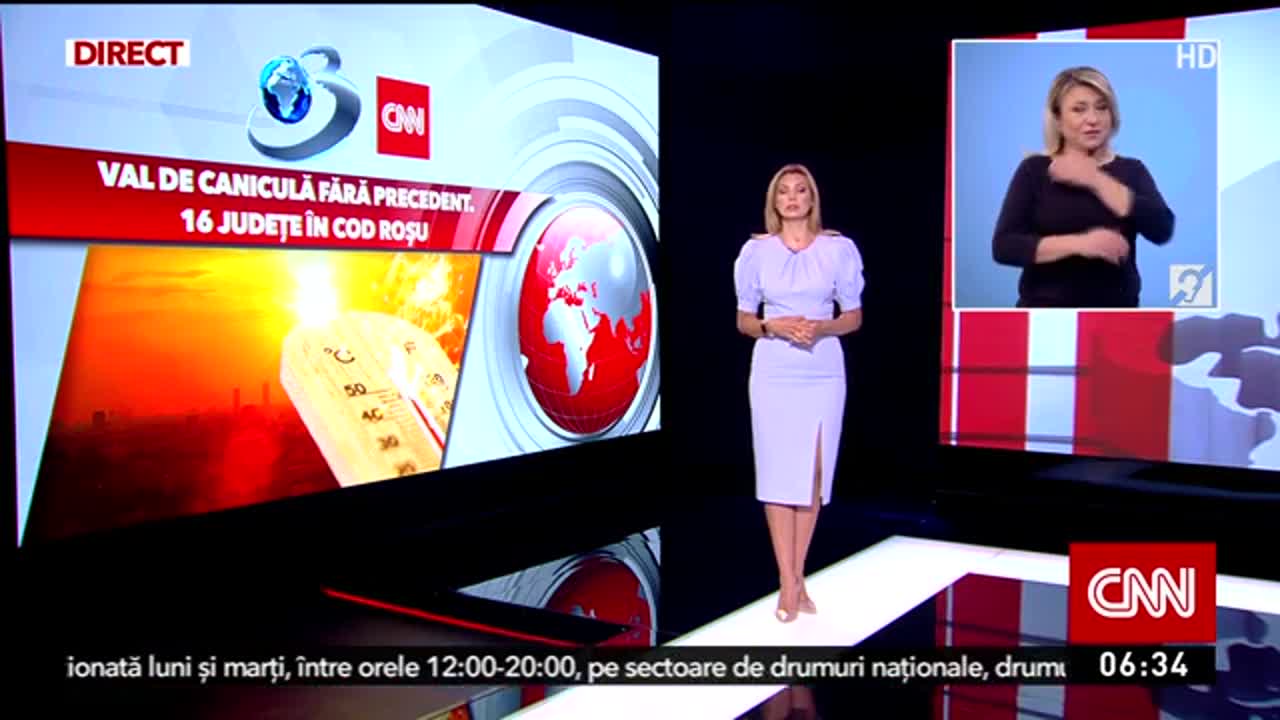 Stiri ora 06:00