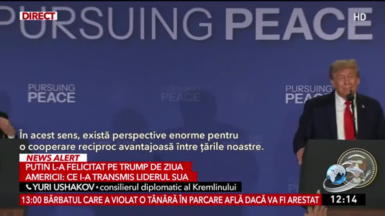 Știri ora 12:00