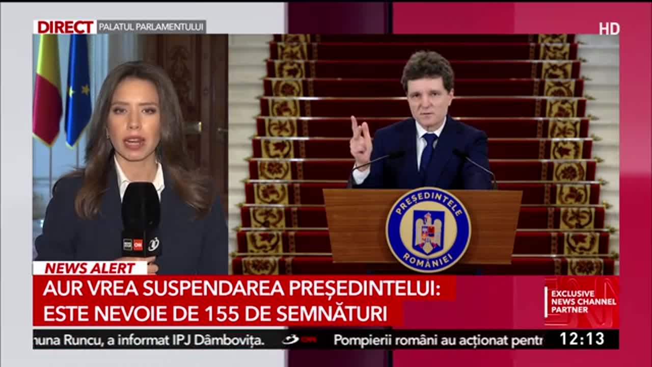 Știri ora 12:00