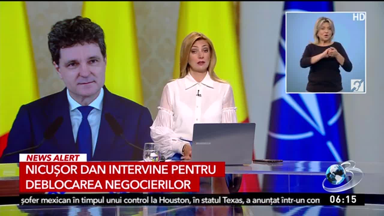 Știri ora 06:00