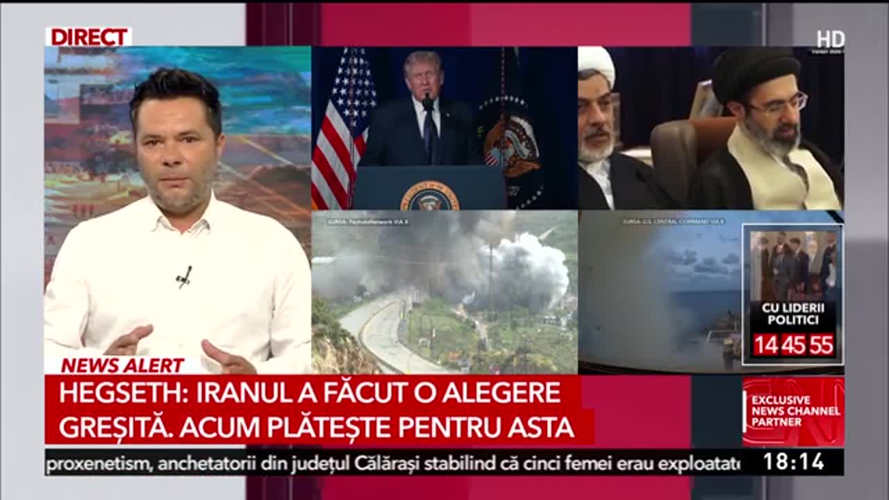 Știri ora 18:00