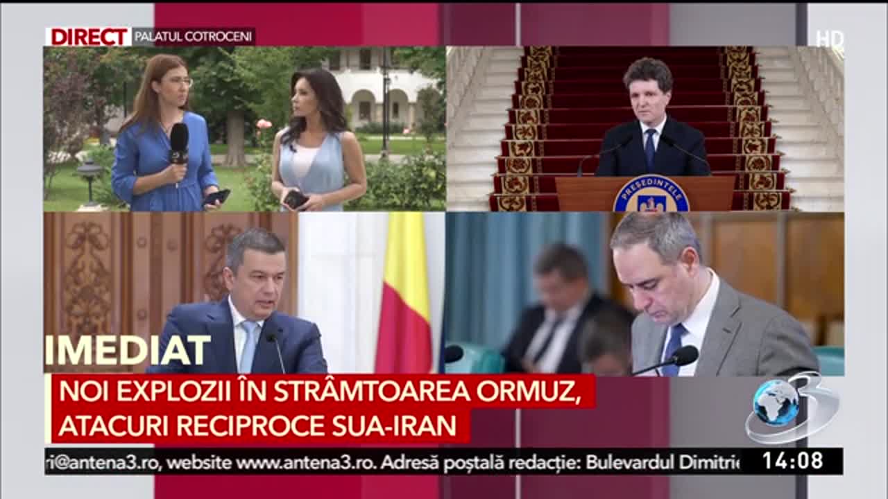 Știri ora 14:00