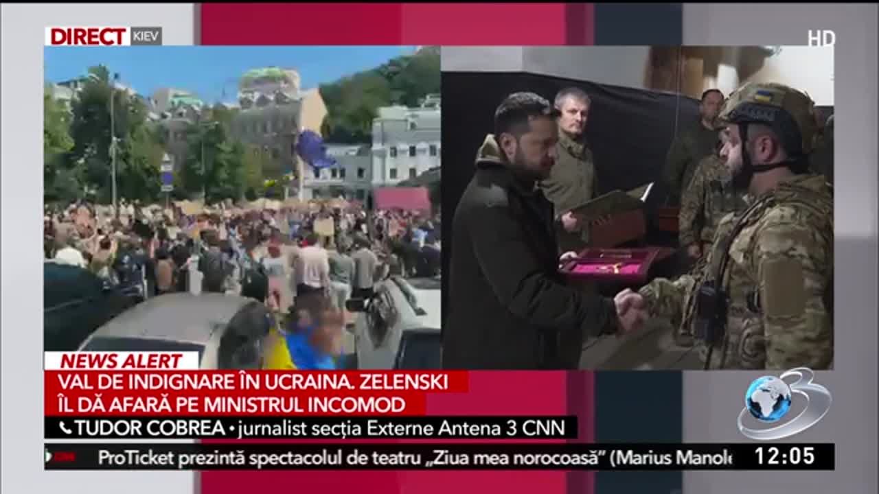 Știri ora 12:00