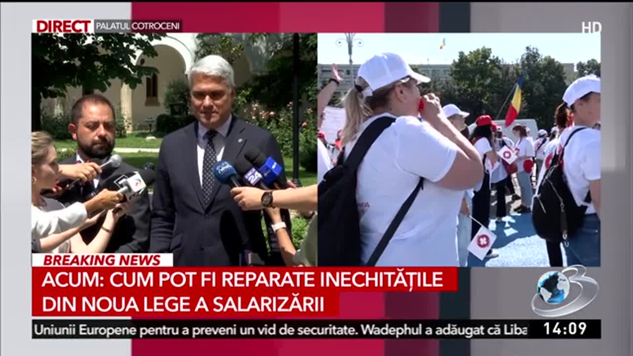 Știri ora 14:00