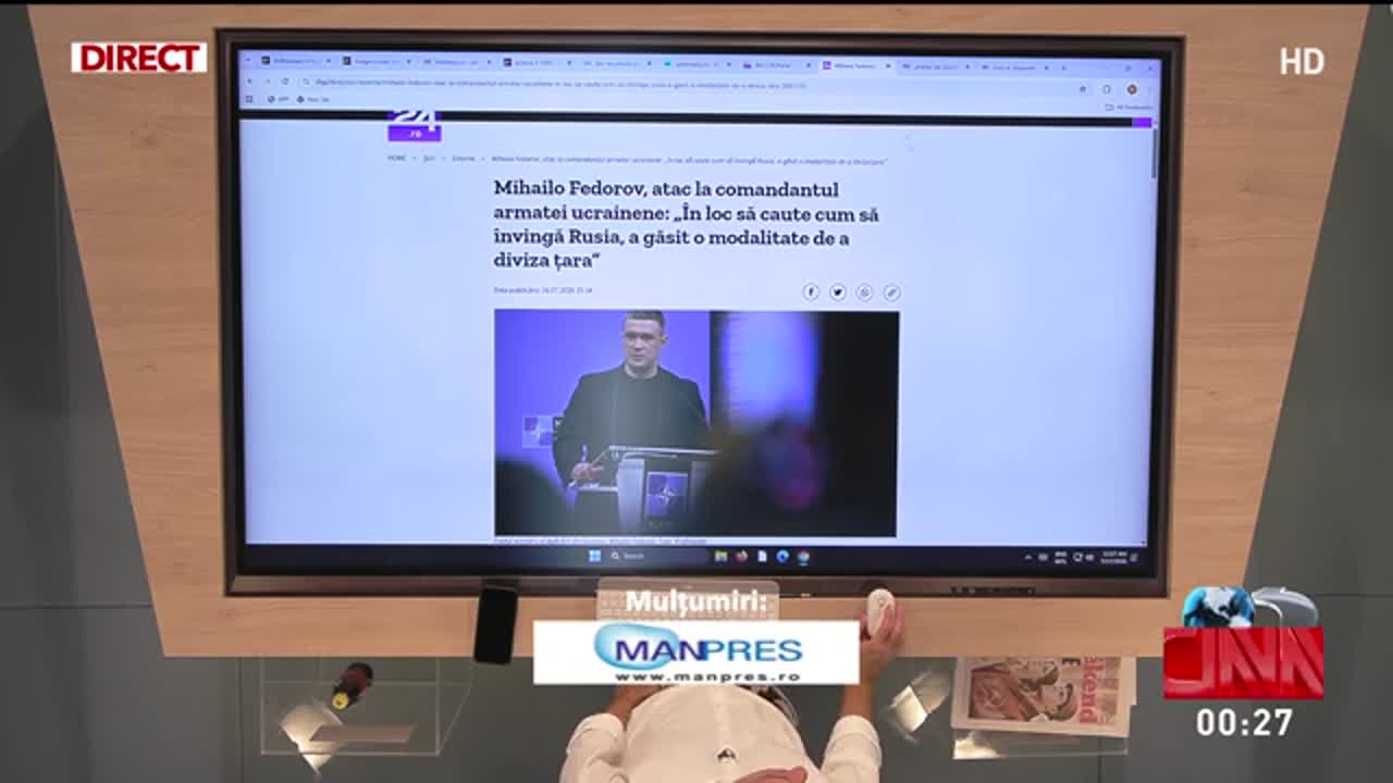 In gura presei
