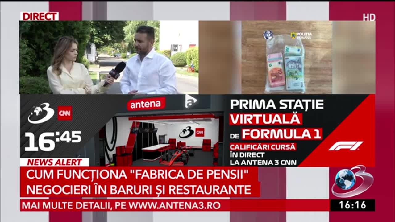 Știri ora 16:00