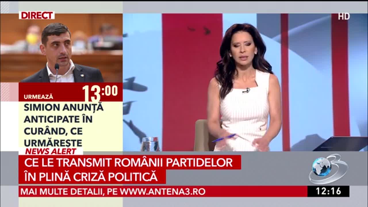 Știri ora 12:00