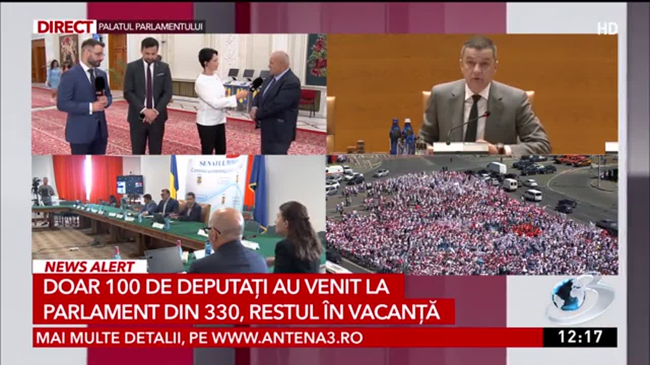 Știri ora 12:00