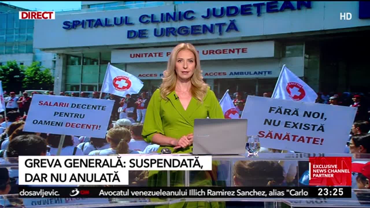 Știri ora 23:00