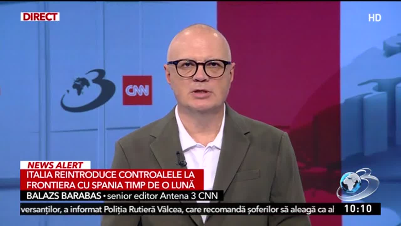 Știri ora 10:00