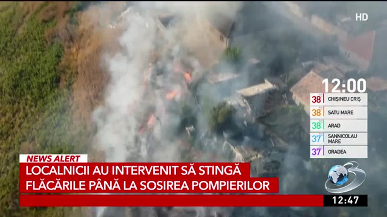 Știri ora 12:00