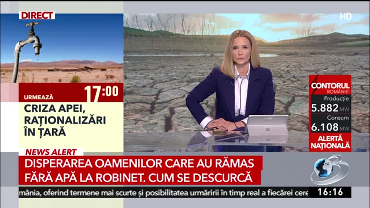 Știri ora 16:00