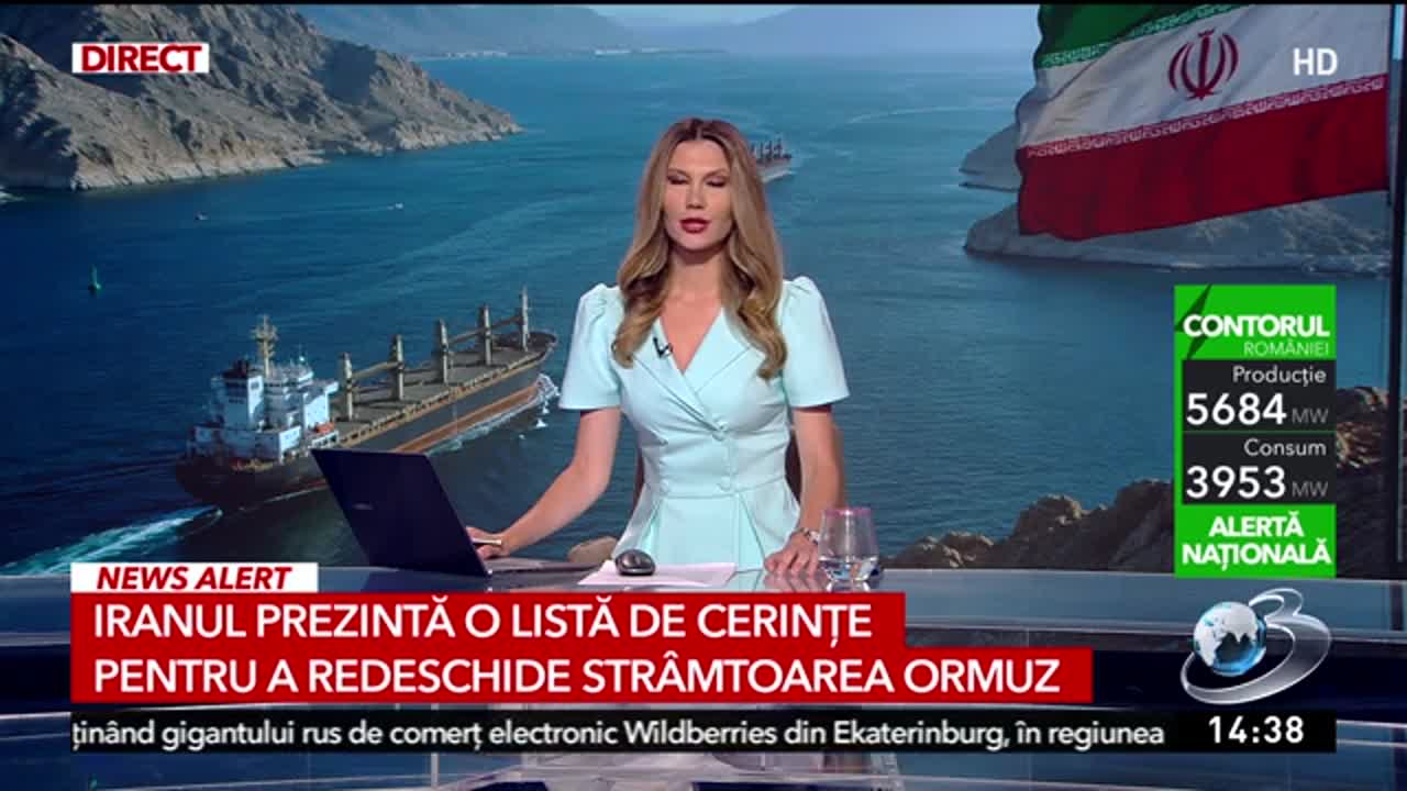 Știri ora 14:00
