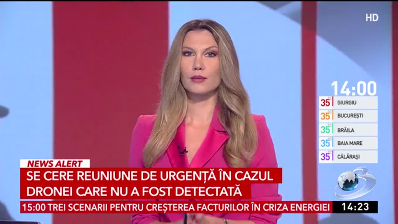 Știri ora 14:00