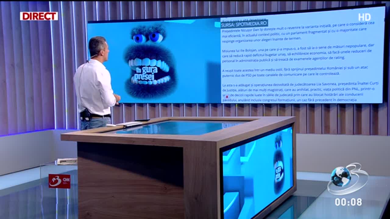 In gura presei
