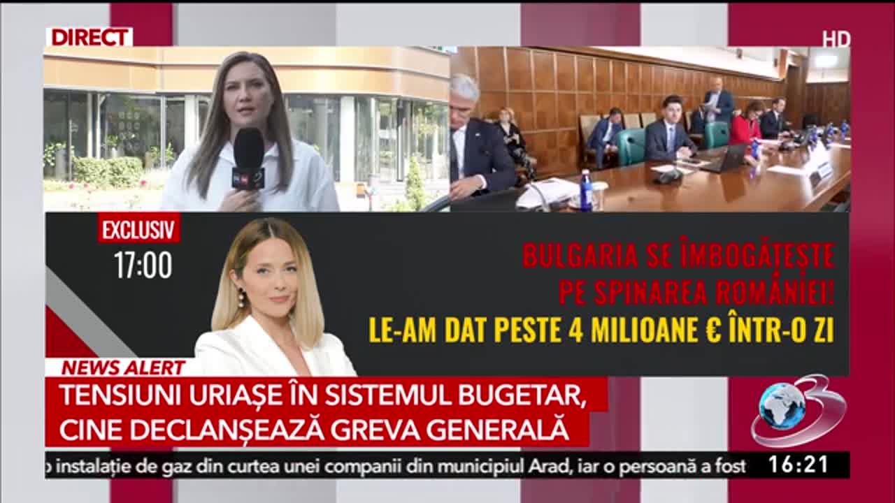 Știri ora 16:00