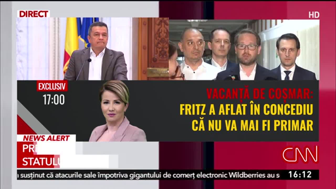 Știri ora 16:00