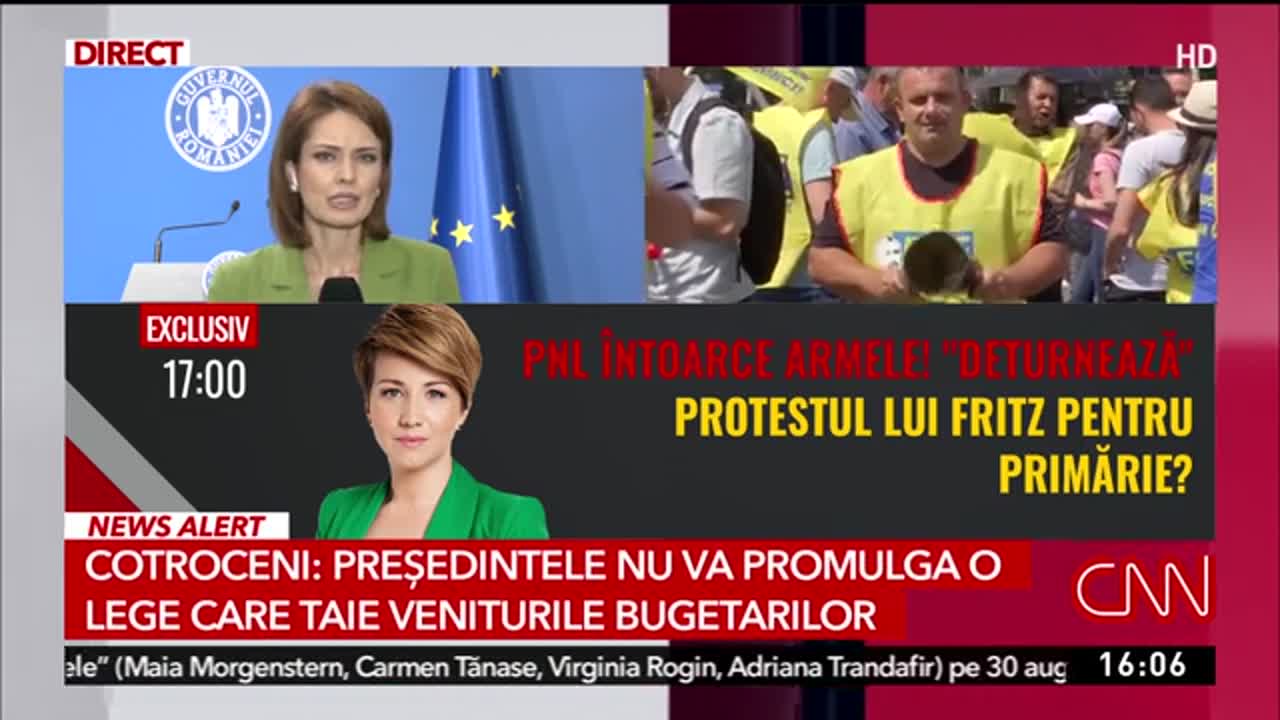 Știri ora 16:00