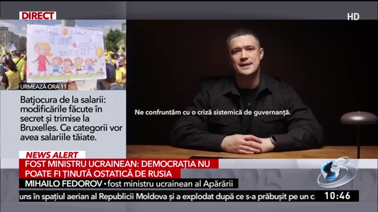 Știri ora 10:00