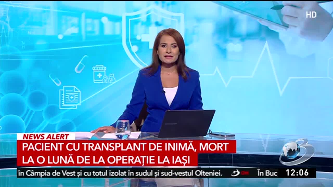 Știri ora 12:00