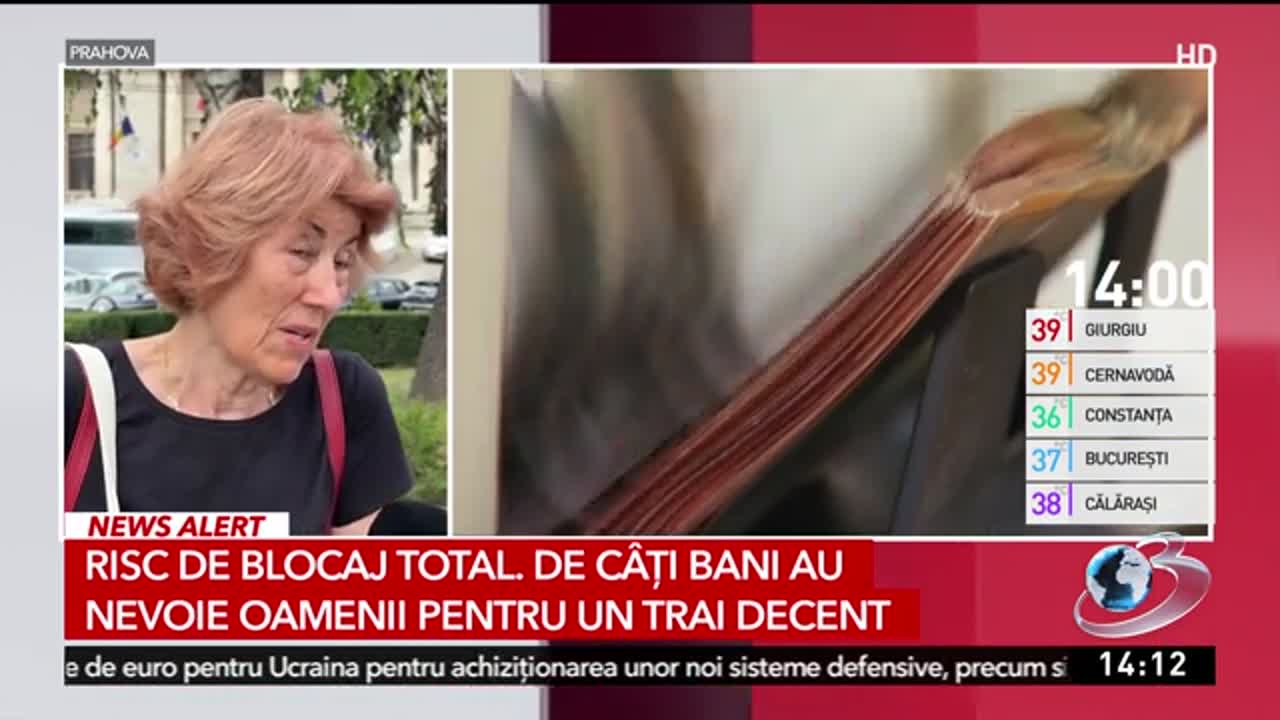 Știri ora 14:00