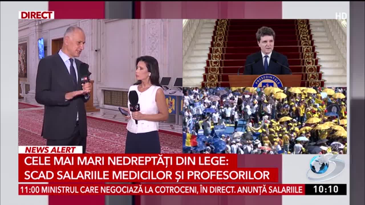 Știri ora 10:00