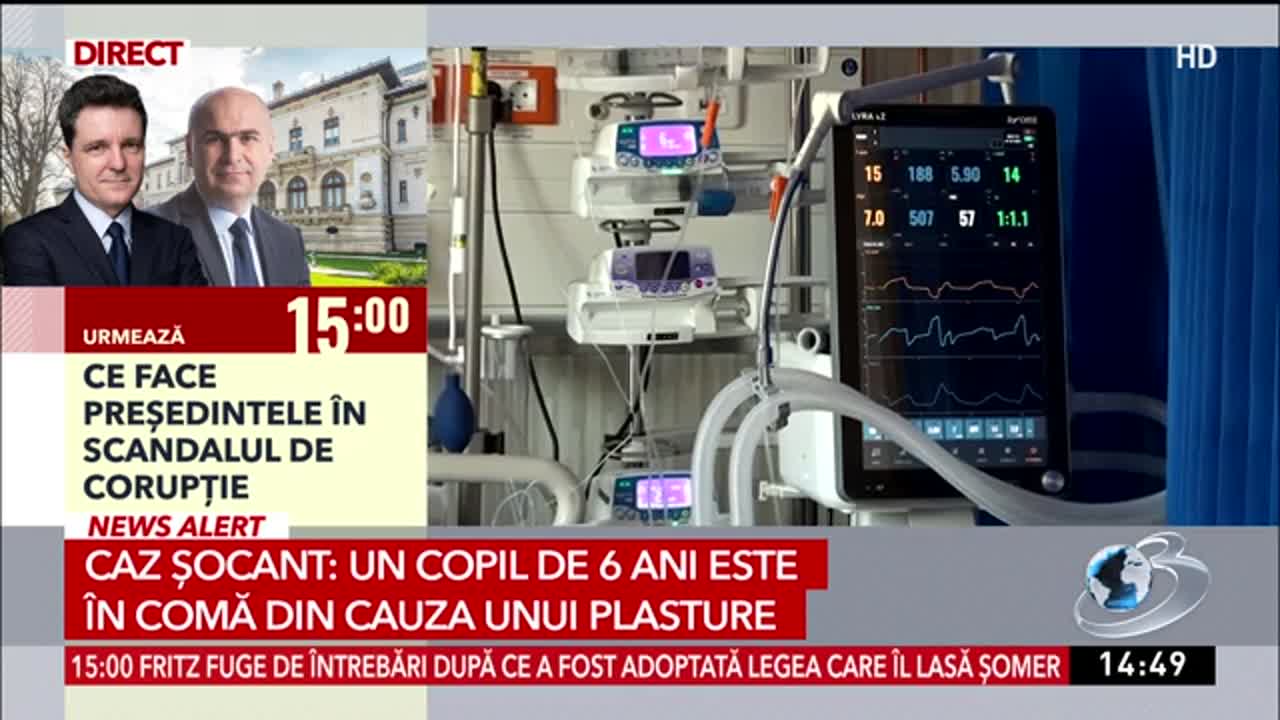 Știri ora 14:00