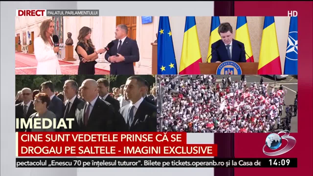 Știri ora 14:00