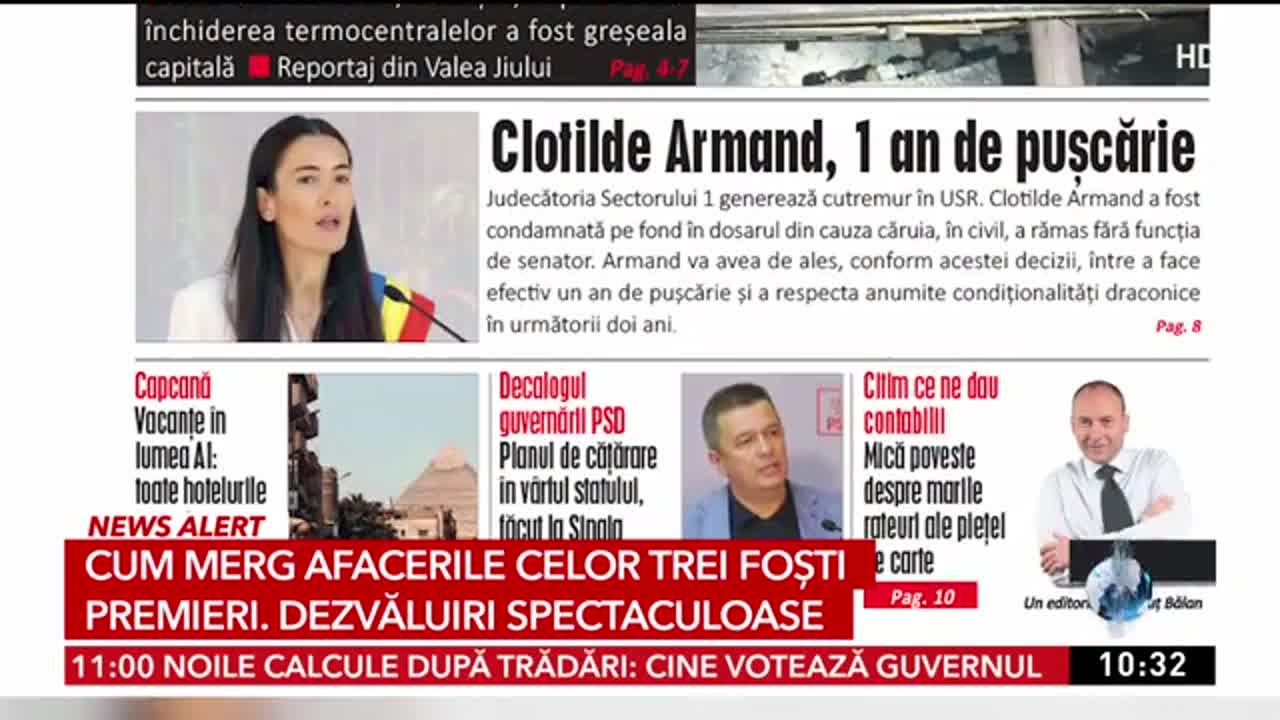 Știri ora 10:00