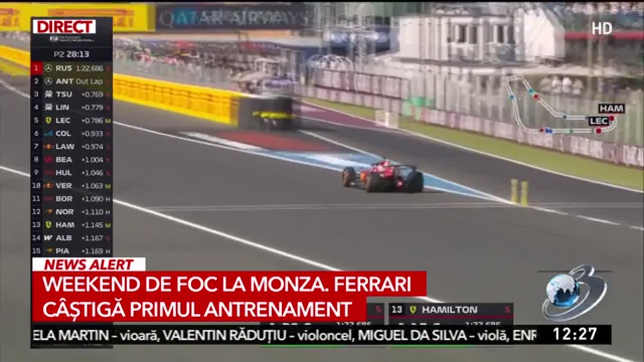Știri ora 12:00