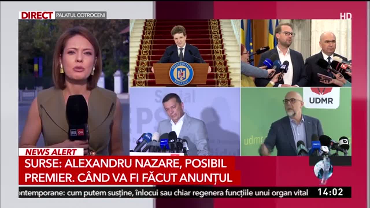 Știri ora 14:00