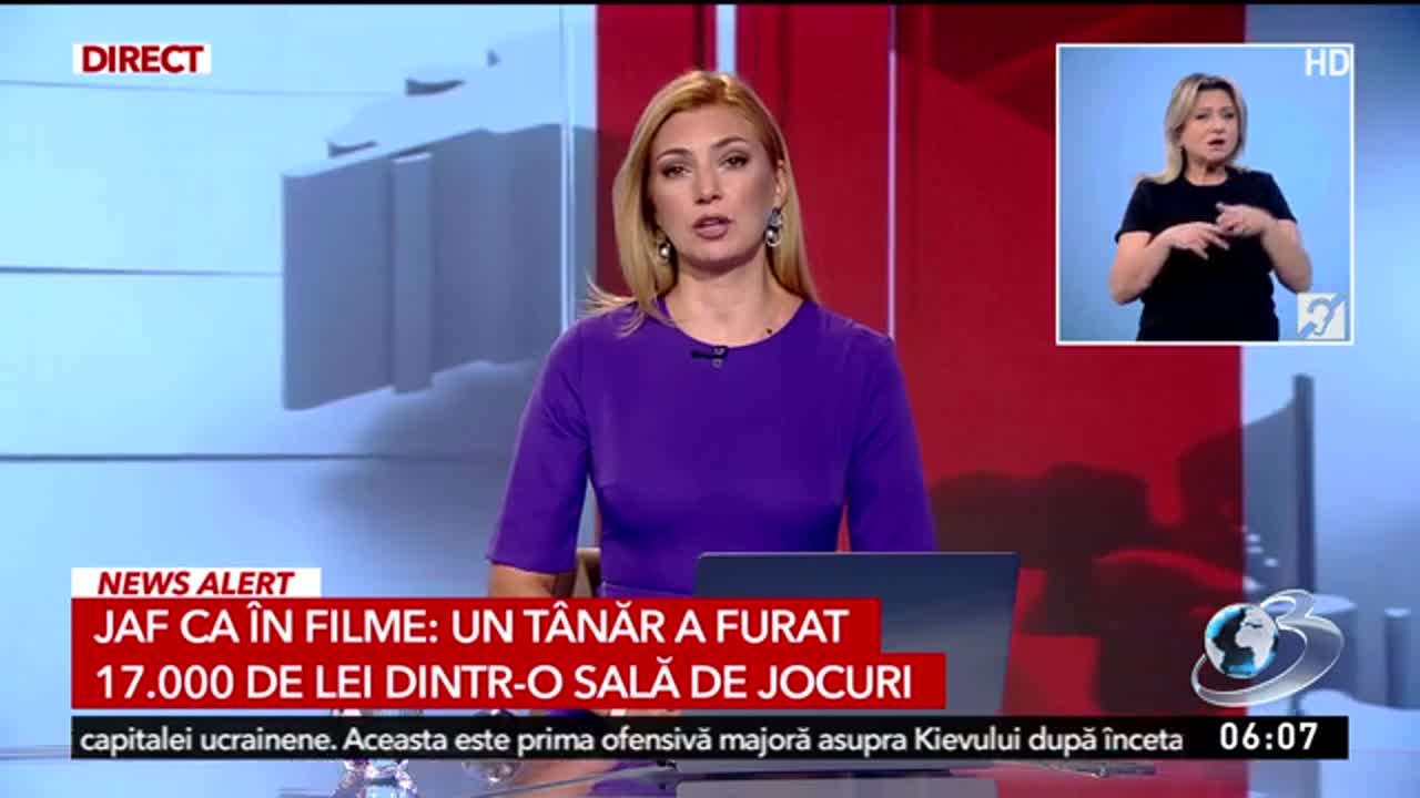 Știri ora 06:00