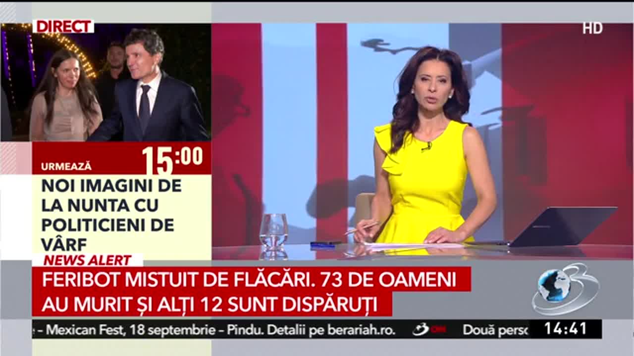 Știri ora 14:00
