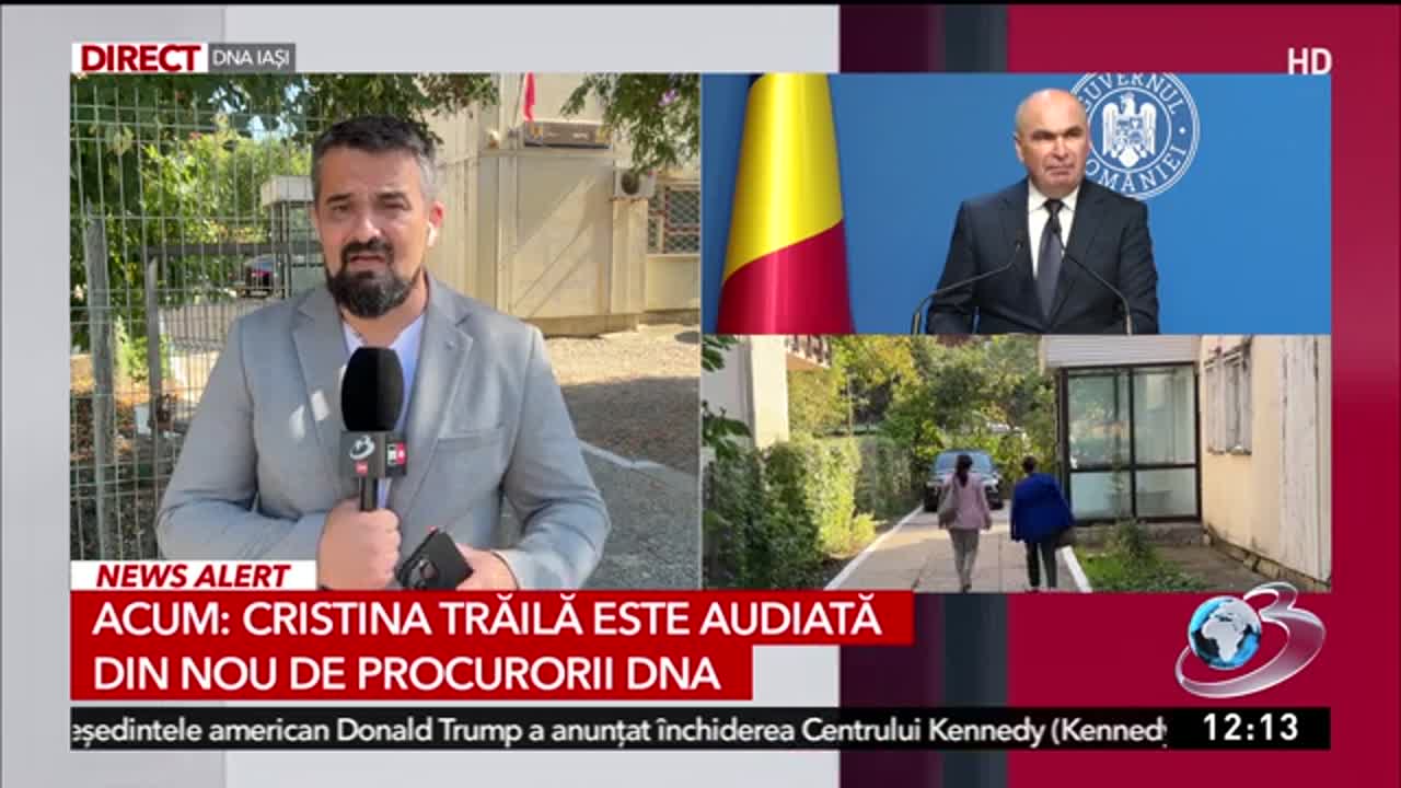 Știri ora 12:00
