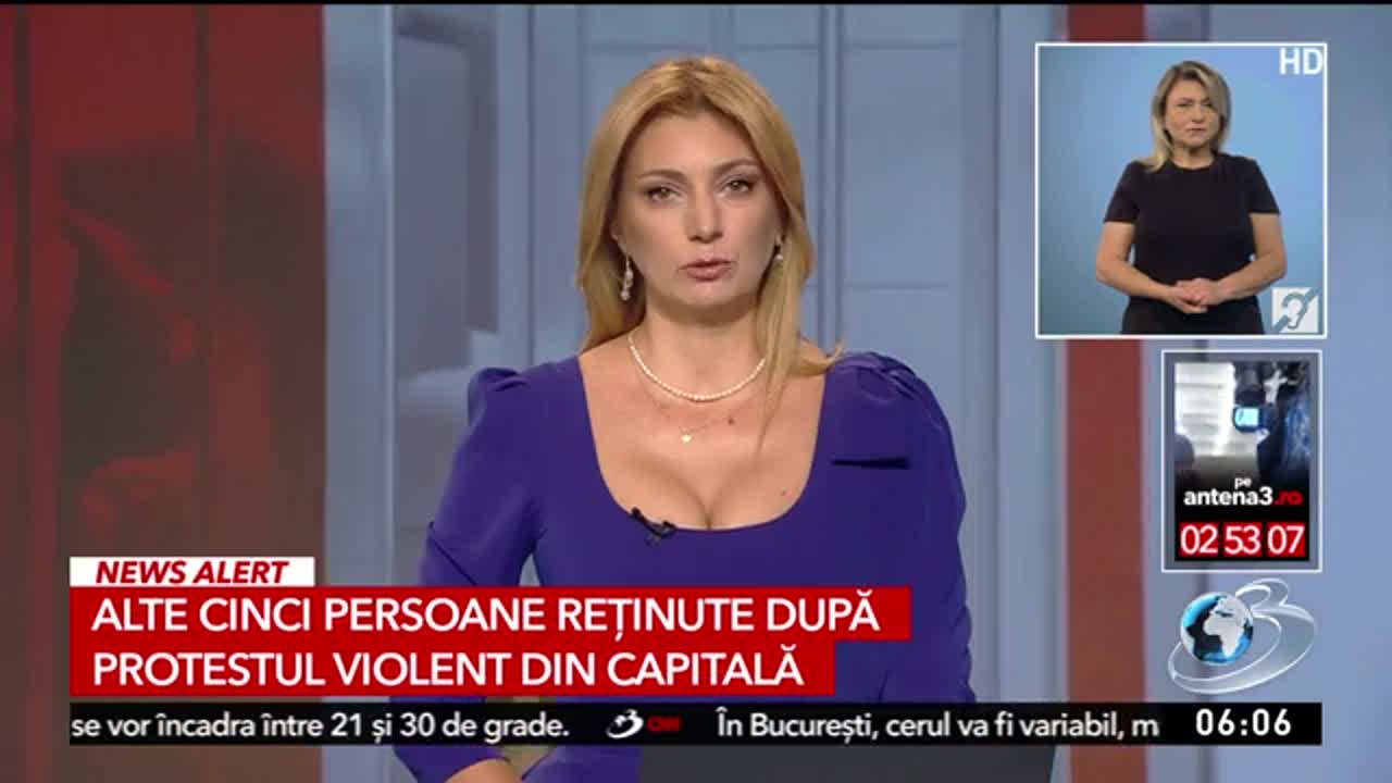 Știri ora 06:00