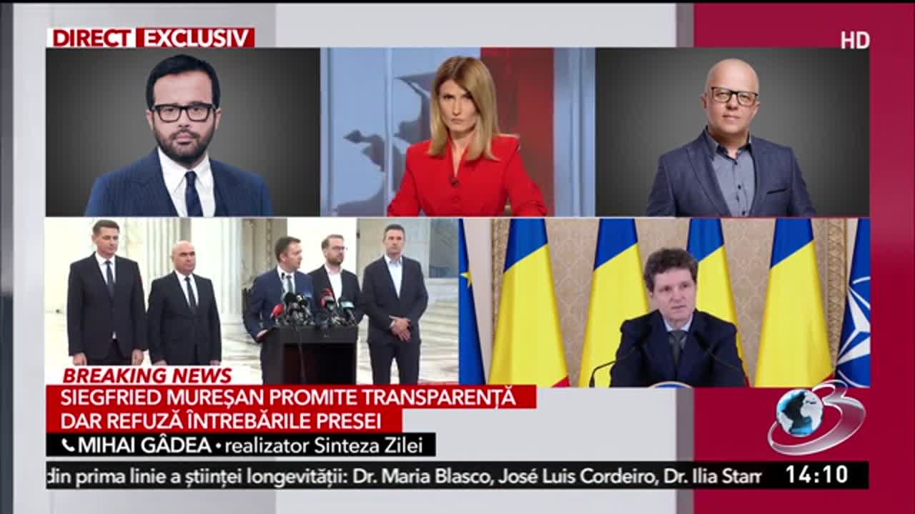 Știri ora 14:00