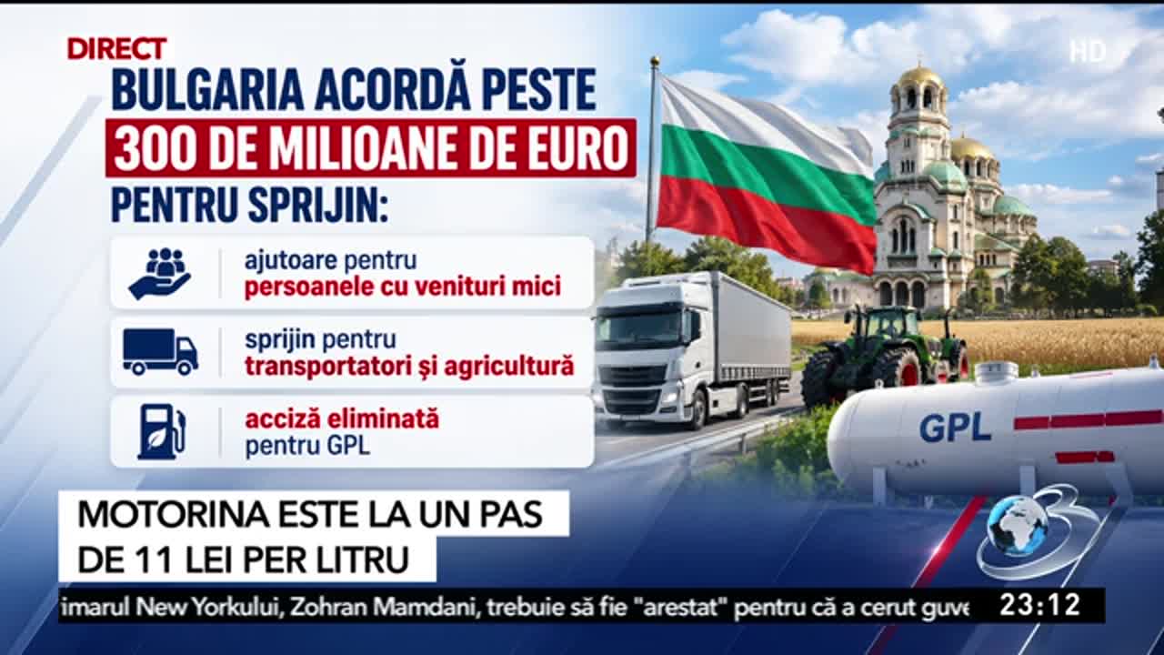 Știri ora 23:00