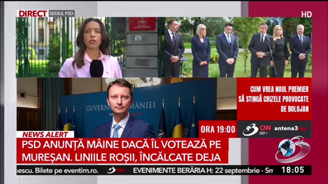 Știri ora 18:00