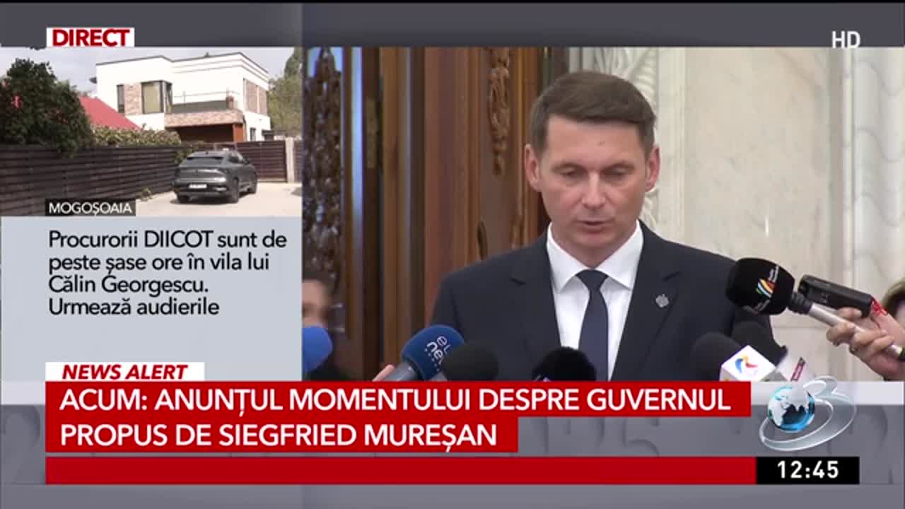 Știri ora 12:00