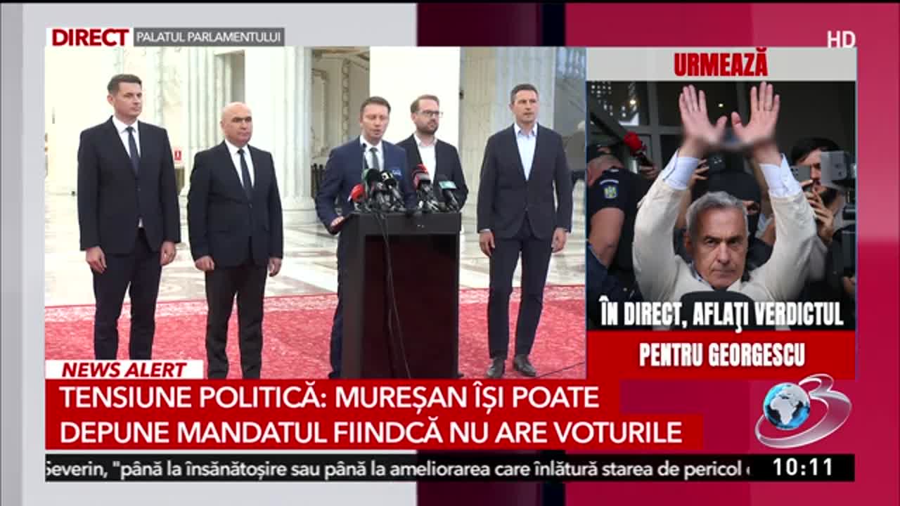 Știri ora 10:00
