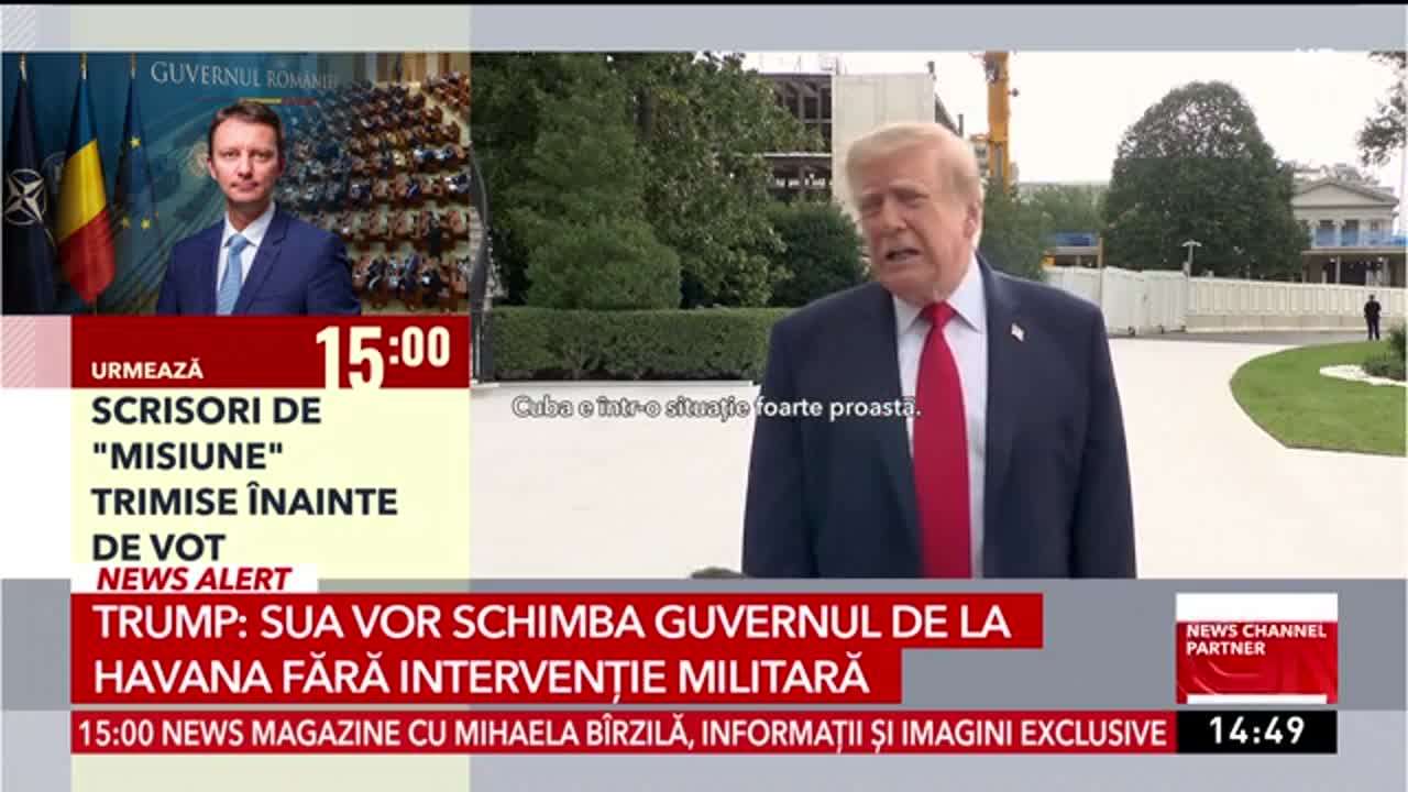 Știri ora 14:00