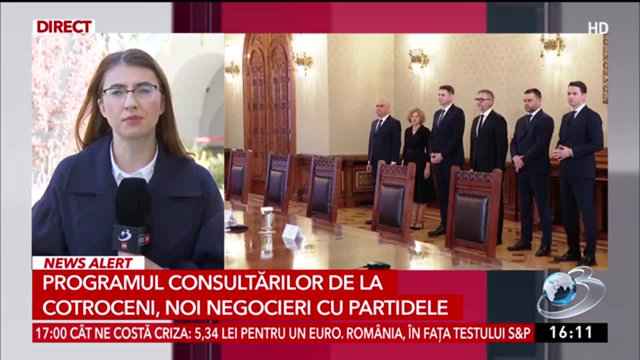 Știri ora 16:00