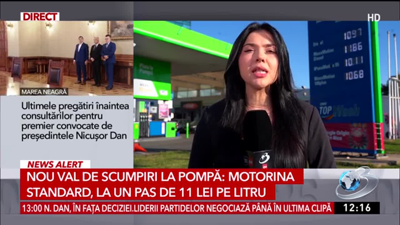 Știri ora 12:00