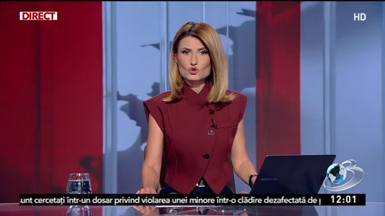 Știri ora 12:00