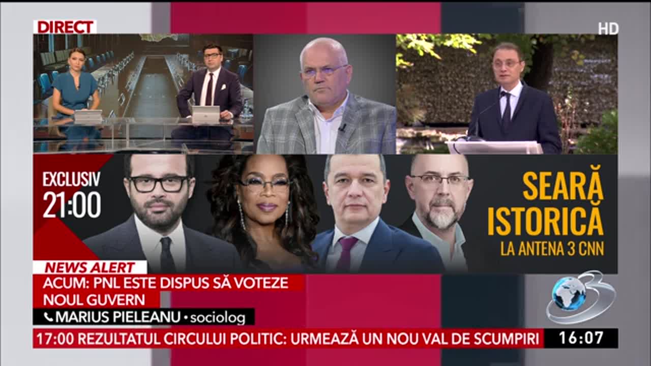 Știri ora 16:00