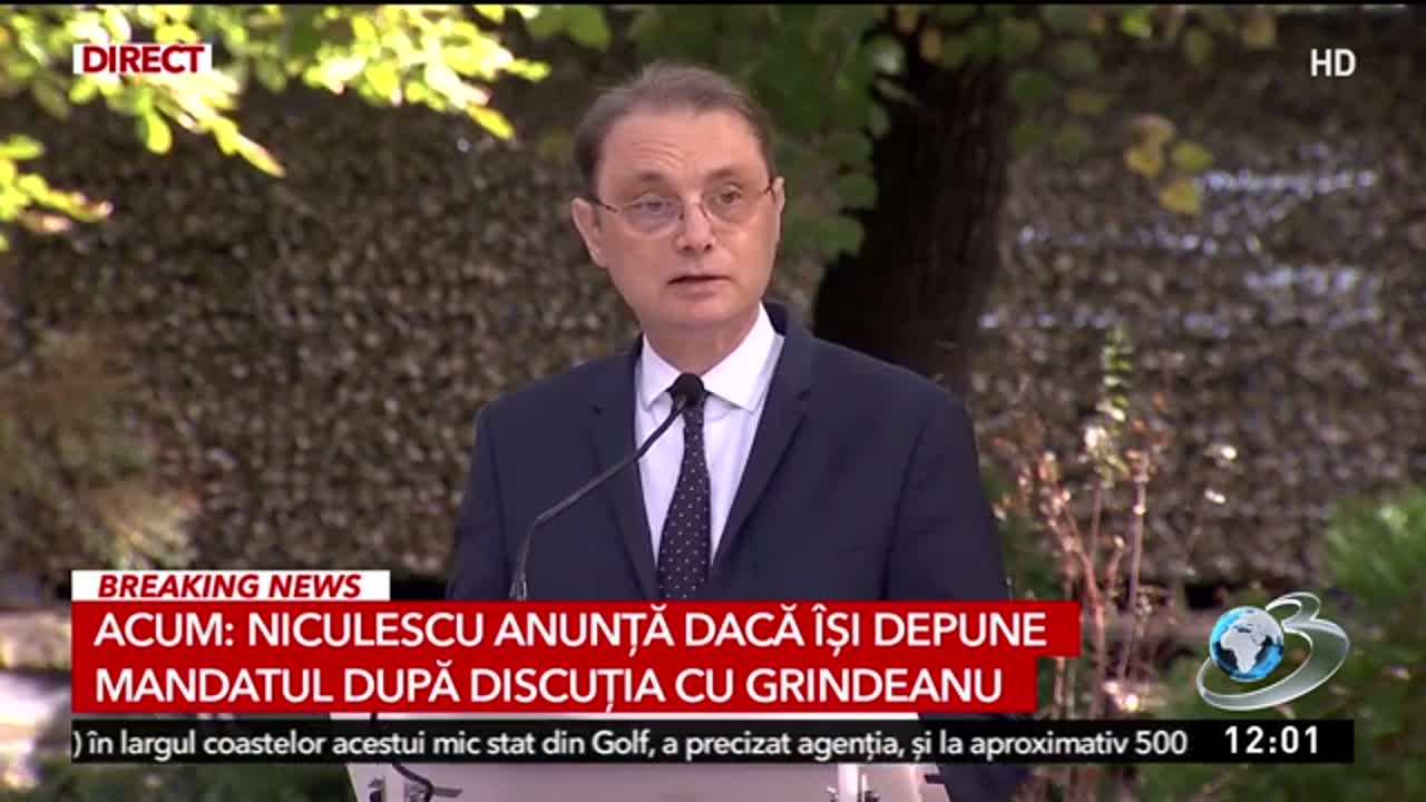 Știri ora 12:00