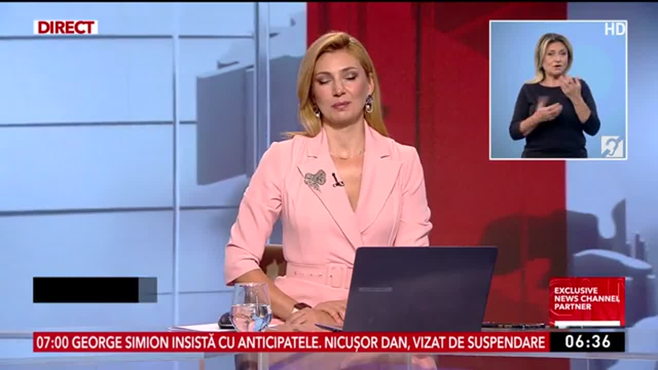 Știri ora 06:00
